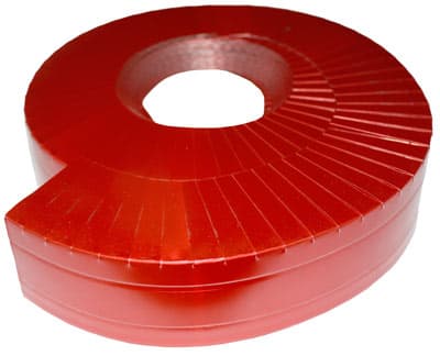 MANCHETTES ALU ROUGES